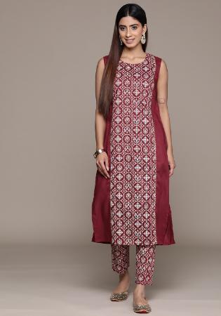 Picture of Comely Crepe Light Pink Kurtis & Tunic