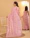 Picture of Beauteous Silk & Organza Misty Rose Saree