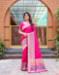 Picture of Exquisite Silk Deep Pink Saree