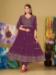 Picture of Marvelous Georgette Purple Anarkali Salwar Kameez