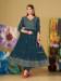 Picture of Georgette Dark Slate Grey Anarkali Salwar Kameez