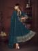 Picture of Georgette Dark Slate Grey Anarkali Salwar Kameez