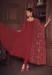 Picture of Lovely Georgette Maroon Anarkali Salwar Kameez