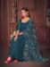 Picture of Georgette Dark Slate Grey Anarkali Salwar Kameez