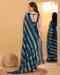 Picture of Fine Georgette Navy Blue Saree