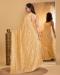 Picture of Well Formed Organza Sandy Brown Saree