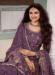 Picture of Chiffon Medium Purple Straight Cut Salwar Kameez