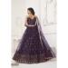 Picture of Elegant Net Black Lehenga Choli