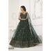 Picture of Graceful Net Dark Slate Grey Lehenga Choli