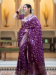 Picture of Exquisite Silk Purple Saree