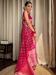 Picture of Ravishing Silk Pale Violet Red Saree