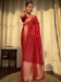 Picture of Admirable Silk Fire Brick Saree