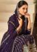 Picture of Admirable Chiffon Purple Anarkali Salwar Kameez