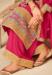 Picture of Comely Chiffon Hot Pink Anarkali Salwar Kameez