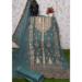 Picture of Georgette Dark Slate Grey Straight Cut Salwar Kameez