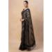 Picture of Excellent Georgette Dark Slate Grey Saree