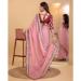 Picture of Splendid Silk & Organza Rosy Brown Saree