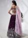 Picture of Beautiful Chiffon & Silk Black Lehenga Choli