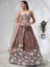 Picture of Classy Chiffon & Silk Dim Gray Lehenga Choli