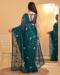 Picture of Ideal Organza Midnight Blue Saree