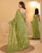 Picture of Superb Organza Dark Khaki Saree