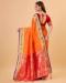 Picture of Pretty Silk Tomato Saree