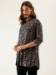 Picture of Comely Rayon & Cotton Black Kurtis And Tunic