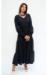 Picture of Fine Silk Midnight Blue Kurtis & Tunic