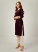 Picture of Magnificent Cotton Dark Magenta Readymade Salwar Kameez