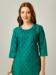 Picture of Pretty Cotton Sea Green Readymade Salwar Kameez