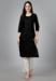 Picture of Shapely Cotton Black Kurtis & Tunic