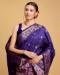 Picture of Taking Silk Dark Slate Blue Saree