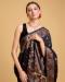 Picture of Beauteous Silk Black Saree