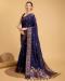 Picture of Charming Silk Midnight Blue Saree