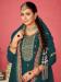 Picture of Chiffon & Georgette Dark Slate Grey Straight Cut Salwar Kameez