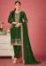 Picture of Chiffon & Georgette Sea Green Straight Cut Salwar Kameez