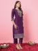 Picture of Taking Silk Purple Readymade Salwar Kameez