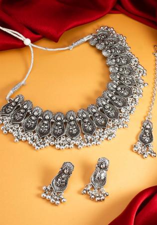 Picture of Taking Dim Gray Necklace Set