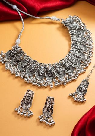 Picture of Radiant Dim Gray Necklace Set