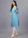 Picture of Lovely Cotton Medium Aqua Marine Kurtis & Tunic