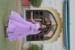 Picture of Georgette & Silk Medium Purple Readymade Gown