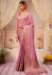 Picture of Delightful Silk Pale Violet Red Saree