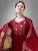 Picture of Well Formed Cotton Maroon Readymade Salwar Kameez