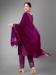 Picture of Delightful Cotton Medium Orchid Readymade Salwar Kameez