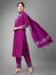 Picture of Delightful Cotton Medium Orchid Readymade Salwar Kameez