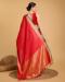 Picture of Stunning Silk Crimson Saree