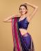 Picture of Bewitching Silk Midnight Blue Saree