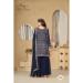 Picture of Georgette Dark Slate Grey Straight Cut Salwar Kameez