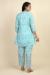 Picture of Gorgeous Cotton Pale Turquoise Kurtis & Tunic