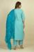 Picture of Cotton Medium Aqua Marine Readymade Salwar Kameez